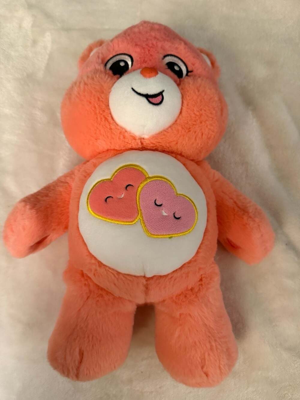 Basic Fun Care Bears Love-a-Lot Bear Pink Plush Stuffed Animal